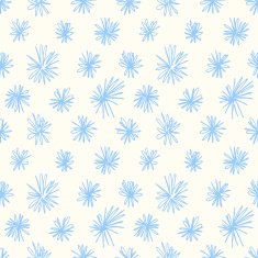 Seamless pattern with abstract doodle ornament N6