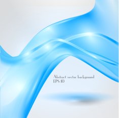 Abstract waving blue background N4