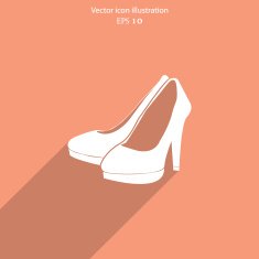 Vector woman boots web icon N11