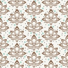 Abstract Flower Pattern N3