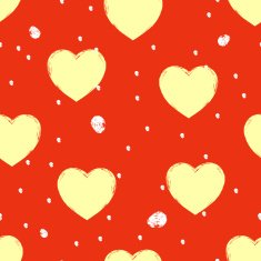 Seamless background consisting of hearts for Valentine's day N2
