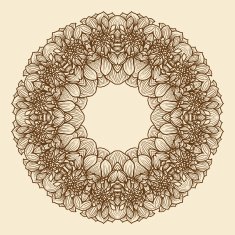 Vintage wreath N2
