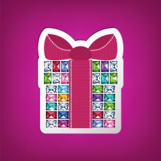 Elegant gift of precious stones N3
