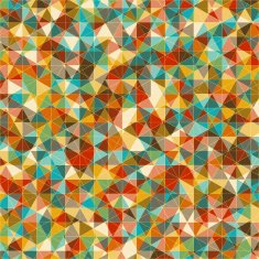 Abstract Geometrical Multicolored mosaic Background N7