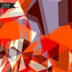 Abstract Geometrical Multicolored mosaic Background N8
