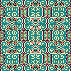 seamless geometry vintage pattern ethnic style ornamental backg N13