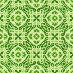 Green Christmas vector background seamless tiles