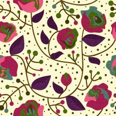 Colorful seamless floral pattern N3