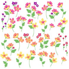 flower material N31