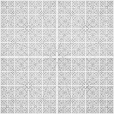 Abstract black and white geometric pattern seamless arabesque style N10