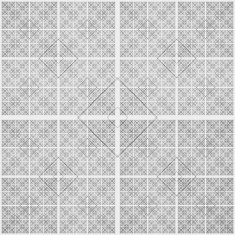Abstract black and white geometric pattern seamless arabesque style N14