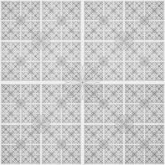 Abstract black and white geometric pattern seamless arabesque style N16