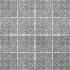 Abstract black and white geometric pattern seamless arabesque style N32