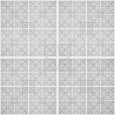 Abstract black and white geometric pattern seamless arabesque style N39