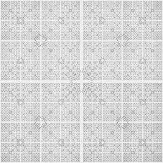 Abstract black and white geometric pattern seamless arabesque style N44