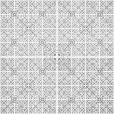 Abstract black and white geometric pattern seamless arabesque style N47