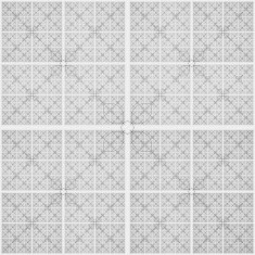 Abstract black and white geometric pattern seamless arabesque style N48