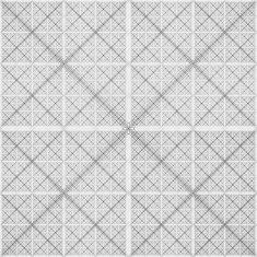 Abstract black and white geometric pattern seamless arabesque style N50