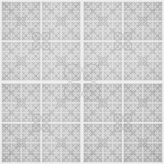 Abstract black and white geometric pattern seamless arabesque style N52