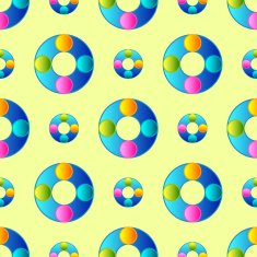 seamless retro pattern N14