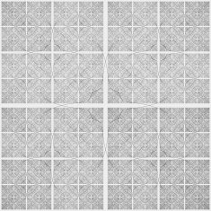 Abstract black and white geometric pattern seamless arabesque style N64