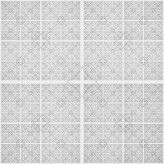 Abstract black and white geometric pattern seamless arabesque style N65