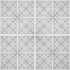 Abstract black and white geometric pattern seamless arabesque style N66
