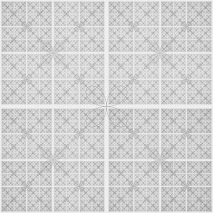 Abstract black and white geometric pattern seamless arabesque style N68