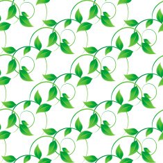 Green leaves seamless background N4