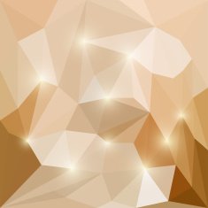 Abstract bright colored polygonal triangular background with glaring lights N8