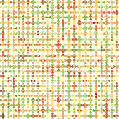 Striped hand painted and drawn vector seamless pattern