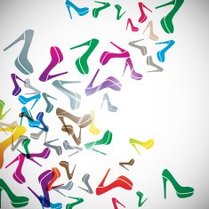 abstract background shoe N3