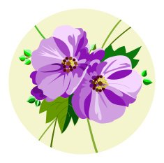 bouquet of lilac flowers
