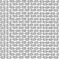 doodle seamless pattern and texture N9