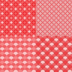 Circles geometric seamless pattern Abstract background