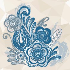 Abstract seamless pattern N387