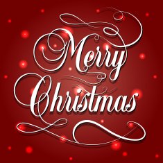 Merry Christmas retro background N2