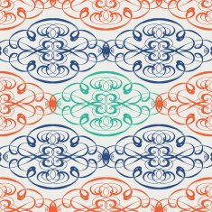 Vector decorative seamless pattern background Elegant luxury texture for wallpapers N9