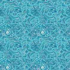 Creative winter tribal pattern