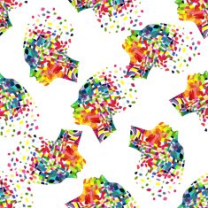 Beautiful fashionable woman with abstract elements N5