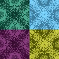 Ornamental background with lace ornament elements ornate background N3