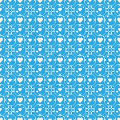 Valentine hearts background N95
