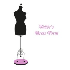 vector vintage tailor's mannequin N9