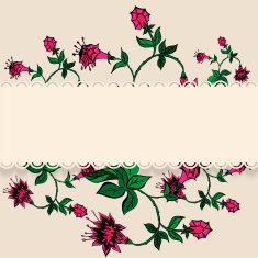 Floral ornate pattern N15