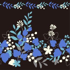 Plants pattern N17