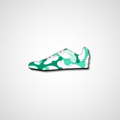 Abstract illustration on sneakers N10