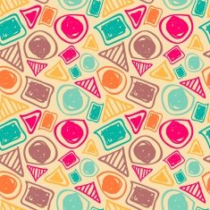 Vintage abstract seamless pattern