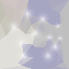 Abstract soft shining geometric polygonal triangular background with glaring lights N2