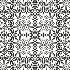 Abstract seamless floral background N2