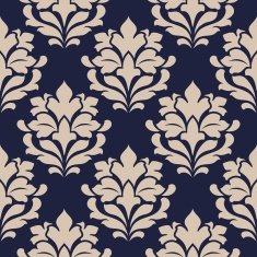 seamless damask pattern N13